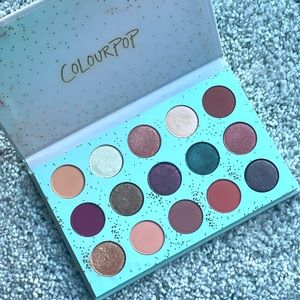 Colourpop All I See is Magic eyeshadow palette - only swatched 2 colors!